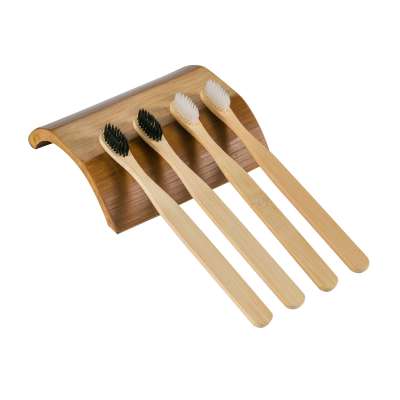 Eco Bamboo Toothbrush for Hotel with SGS Certification